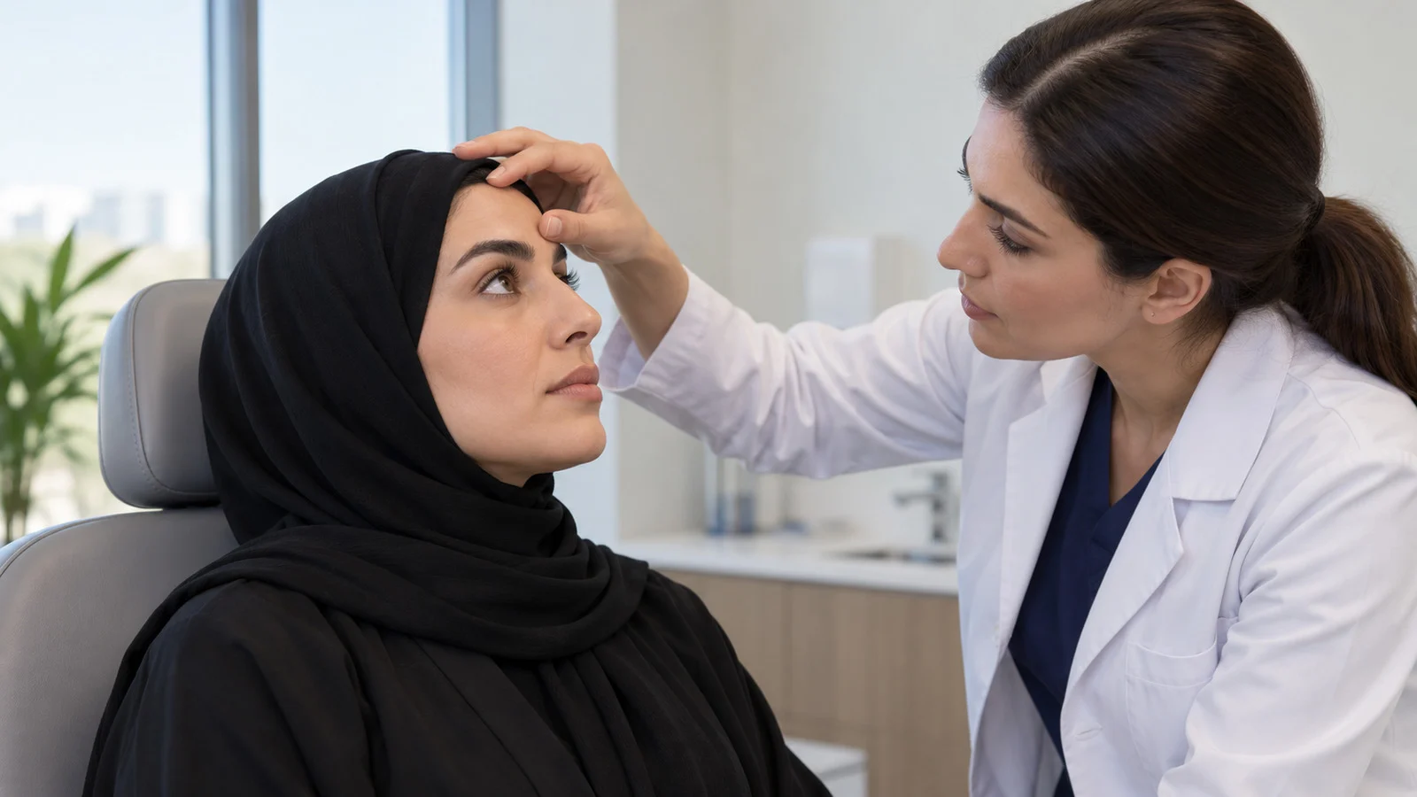 رأب الجفن أم رفع الحاجب؟