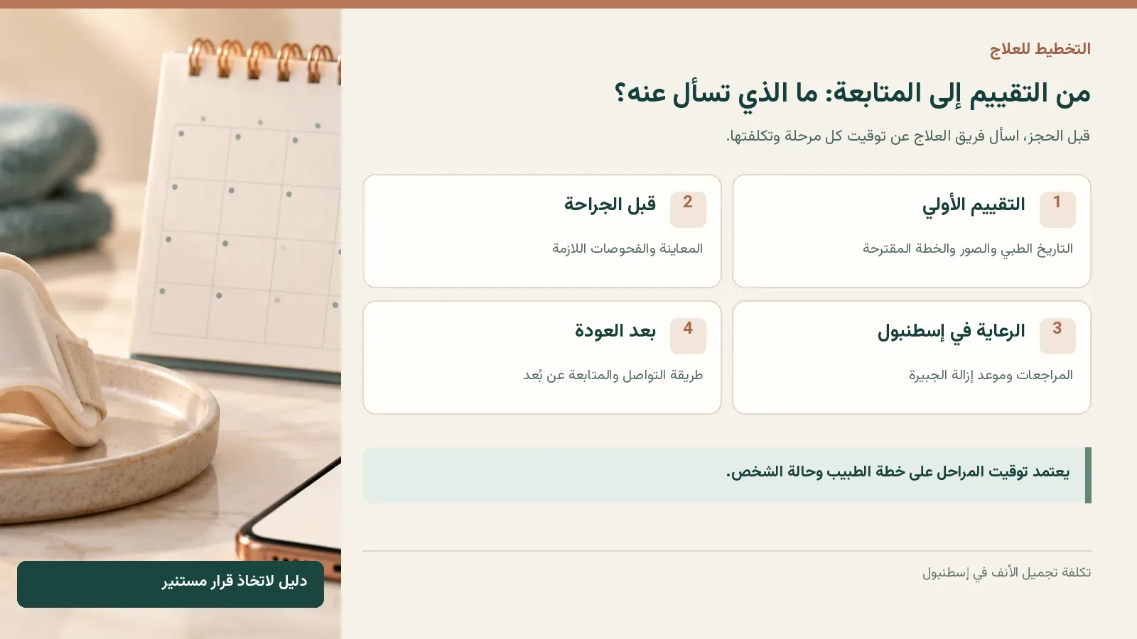 من التقييم إلى المتابعة: ما الذي تسأل عنه؟