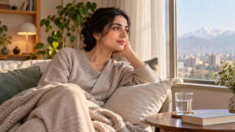 Calm home recovery planning after rhinoplasty